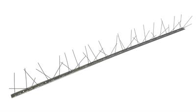 DISSUASORE PLURISPILLO INOX c.base flessibile 60 Punte(sc.mt.25)