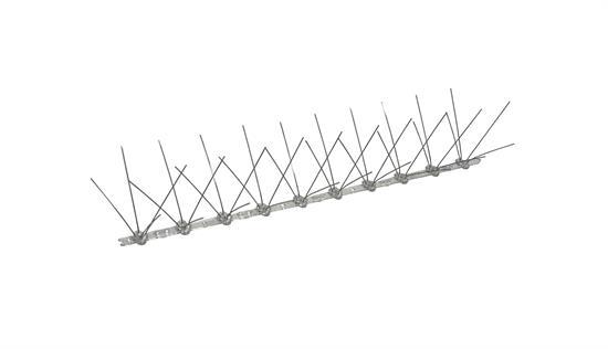 DISSUASORE POLICARBONATO/INOX PLURISPILLO (80 aghi)